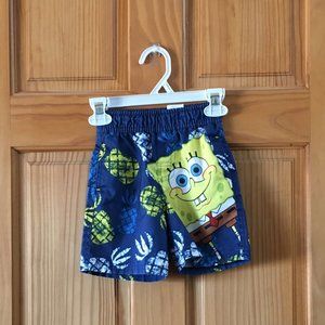 Spongebob Squarepants boys swim trunks size 18M